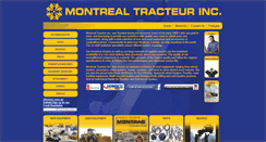 Desktop Screenshot of montrealtracteur.com